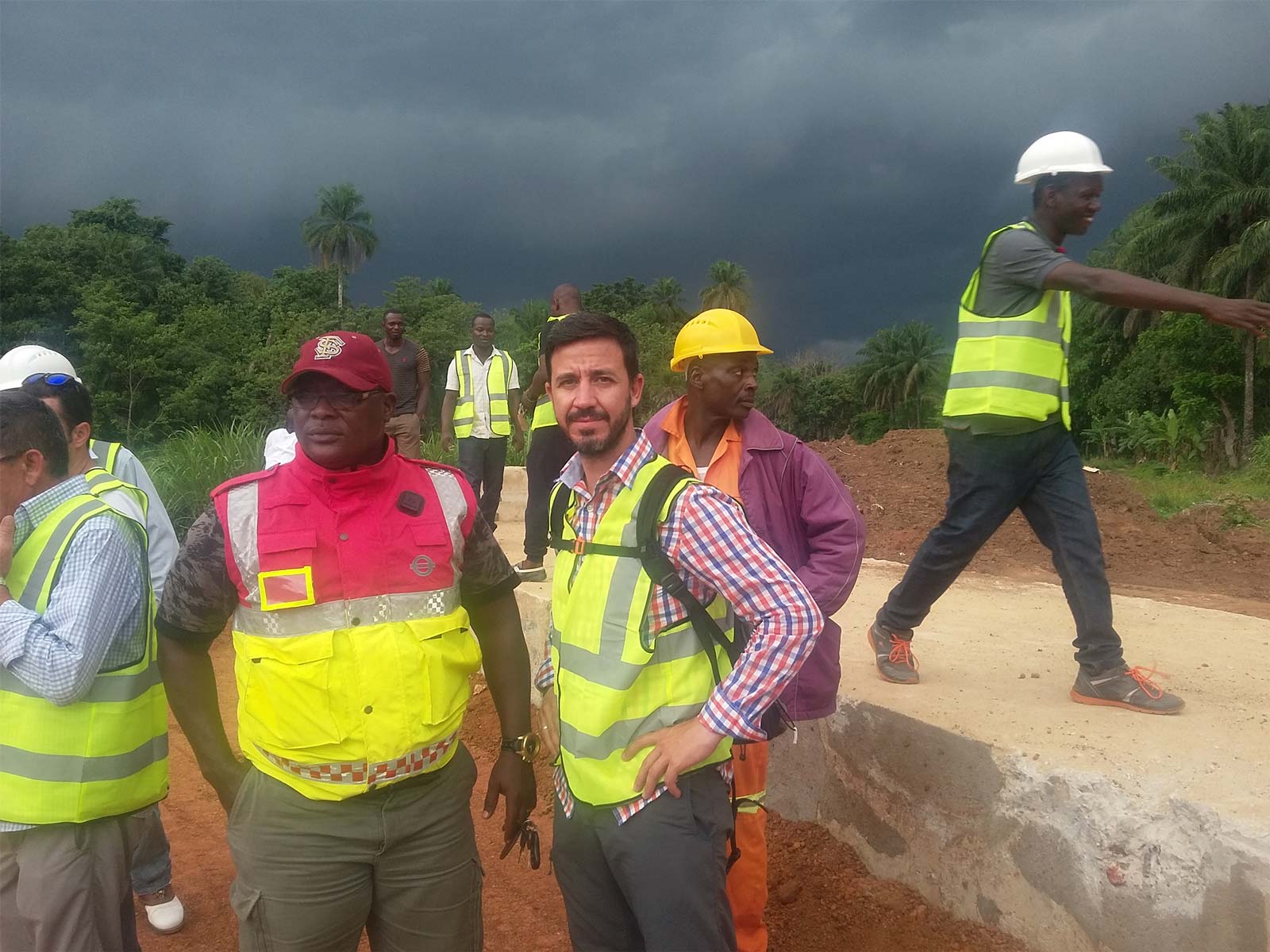 Javier Águila Cortés en Sierra Leona