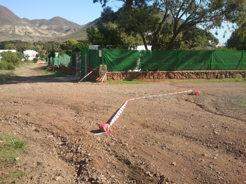 Javier Águila Cortés en San José (Almeria)