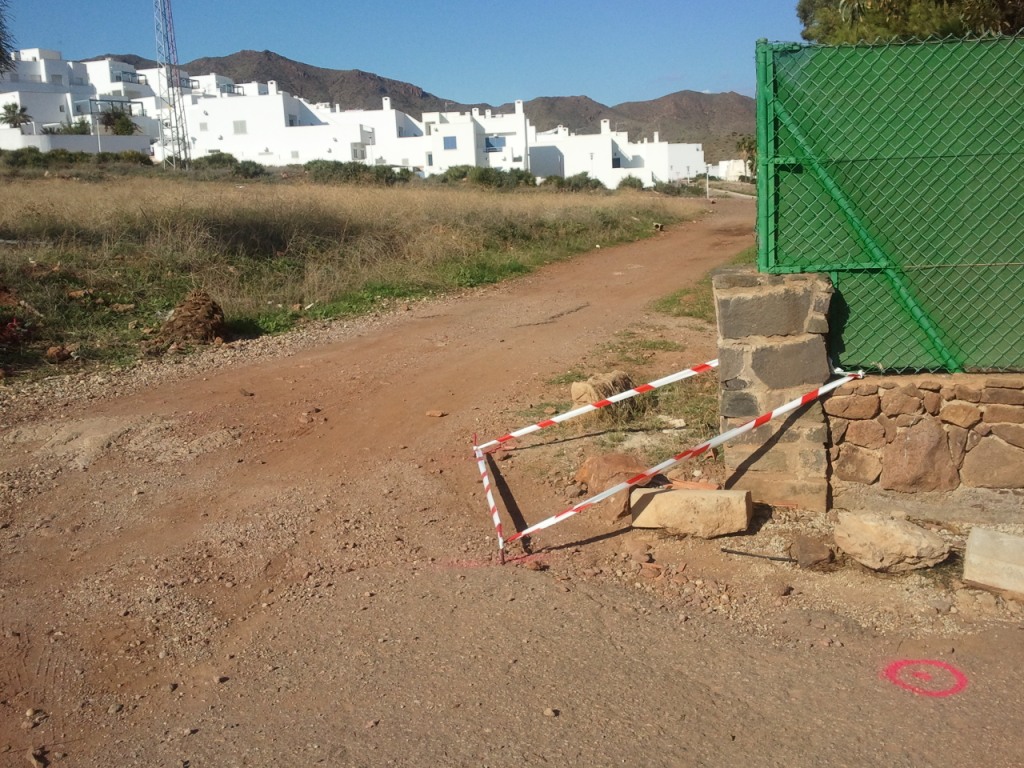 Javier Águila Cortés en San José (Almeria)